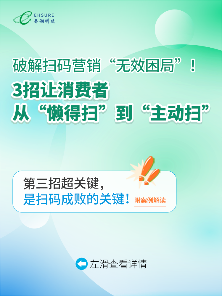 破解一物一码营销“无效困局”！3招让消费者从“懒得扫”到“主动扫”-易溯科技